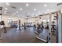 Spacious fitness center featuring modern equipment and ceiling fans for a comfortable workout environment at 1834 Geronimo St, Kissimmee, FL 34744
