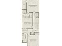 Second floor plan: owner's suite, bathroom, bedrooms, walk-in closet at 3342 Canyon Bay Pt, Sanford, FL 32773