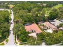 Aerial view of beautiful single-story home surrounded by lush green landscaping at 3429 Regal Crest Dr, Longwood, FL 32779
