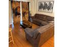 Comfortable living room with hardwood floors and modern decor at 223 Palermo St, Davenport, FL 33897