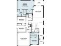 Detailed floor plan showcasing a five-bedroom layout, including a spacious Primary suite and open-concept living area at 817 River Stone Trl, Sanford, FL 32771