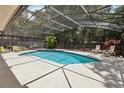 Private screened-in pool with plenty of space for lounging and entertaining at 1425 Mt Laurel Dr, Winter Springs, FL 32708