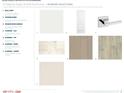 Interior selections display wall paint, interior doors, flooring tiles and carpets with complementary hardware at 2547 Long Pine Ave, Apopka, FL 32712