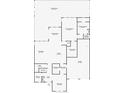 Detailed floor plan showcasing the layout of the first floor of the property at 9844 Beach Port Dr, Winter Garden, FL 34787