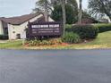 Breezewood Village Condominiums entrance sign at 101 Grand Plaza Dr # P40, Orange City, FL 32763