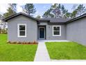 Charming single-Gathering home featuring a well-manicured lawn and an inviting front entrance at 17477 Sw 41St Cir, Ocala, FL 34473