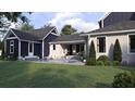 Inviting backyard with a sparkling pool and covered patio for outdoor living at 1207 Ridge Lake Way, Oakland, FL 34787