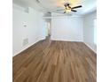Spacious living room features vaulted ceilings, new flooring, and abundant natural light at 2524 Daffadil Ter, Sanford, FL 32771