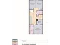 Second floor plan featuring primary suite, laundry, bath, and two additional bedrooms at 1667 Eaglehurst Ln, Apopka, FL 32703