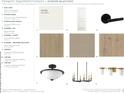 Interior selections featuring wall paint, interior doors, door handles, flooring, and lighting fixtures at 1667 Eaglehurst Ln, Apopka, FL 32703