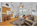 Comfortable living room featuring stylish décor and an inviting atmosphere at 195 River Village Drive, Debary, FL 32713