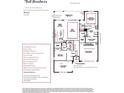 Bronte floor plan featuring casual dining, kitchen, and primary bedroom suite at 1508 Stonecliff Dr, Apopka, FL 32703