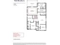 Detailed second-floor plan showcasing the primary bedroom suite and additional bedrooms at 1515 Stonecliff Dr, Apopka, FL 32703