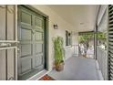 Inviting entryway with a well-kept door and a charming plant at 210 Magnolia Rd # 214, Maitland, FL 32751