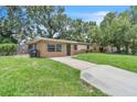Inviting single-story home with lush front lawn, showcasing its quaint curb appeal at 1711 37Th St, Orlando, FL 32839