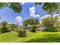 Expansive backyard featuring a refreshing pool, lush greenery, and a peaceful outdoor setting at 403 Broadview Ave, Altamonte Springs, FL 32701