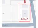 Real estate plot map view of property lines showing location at 1020 E Main St, Haines City, FL 33844