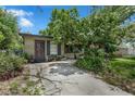 Single story home with small, concrete driveway and partially shaded by mature trees at 905 Flewelling Ave, Ocoee, FL 34761