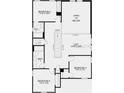 Second floor plan featuring 3 bedrooms, loft, and two full bathrooms at 5626 Portico Pl, Kissimmee, FL 34758