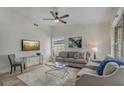 Cozy living room featuring neutral decor, plush seating, and abundant natural light at 1921 Heathwood Dr, Winter Park, FL 32792