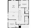 Second floor plan with loft and bedrooms layout at 5709 Gingham Dr, Kissimmee, FL 34758