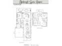 Floor plan features both first and second story layout with bedrooms, bathrooms, living spaces, and kitchen at 2215 Amherst Ave, Orlando, FL 32804