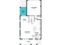 Open-concept floor plan with a spacious great room, dining area, and lanai access at 540 Green Tracker Ave, Clermont, FL 34715