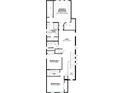 Upstairs floor plan featuring owner's suite, loft, two bedrooms, two bathrooms, and laundry room at 17359 Beachgrass Aly, Winter Garden, FL 34787