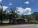 Entrance to the Lake Reams Townhomes community at 12359 Langstaff Dr, Windermere, FL 34786