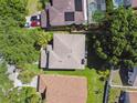 Aerial view of home with neutral roof, surrounded by lush trees and well-maintained yards at 1936 Westpointe Cir, Orlando, FL 32835