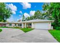 Attractive single-story home with a well-maintained lawn and driveway, ideal for comfortable living at 1420 Rock Lake Dr, Orlando, FL 32805