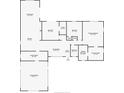 Detailed floor plan showcasing the layout with labeled rooms and dimensions, providing a comprehensive overview of the home's structure at 4611 Cranston Pl, Orlando, FL 32812
