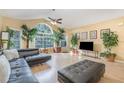 Spacious living room with hardwood floors and bright natural light at 2727 N Poinciana Blvd # 134, Kissimmee, FL 34746