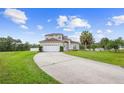 Charming two-story home with a well-manicured lawn and a spacious driveway at 412 Mallard Way, Kissimmee, FL 34759