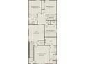 Floor plan showing a loft, bedrooms, bathrooms, laundry, and the owner's suite on the second floor at 5015 Starling Bird Ln, St Cloud, FL 34771
