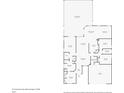 Detailed floor plan showcasing the layout of the home, including room dimensions at 211 Tavestock Loop, Winter Springs, FL 32708
