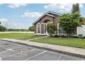 Well-maintained front yard featuring green grass and established landscaping at 298 San Gabriel St, Winter Springs, FL 32708
