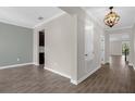 View of the living room showcasing seamless flow and modern finishes at 9535 Beautiful Way, Winter Garden, FL 34787