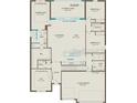 Here is the floorplan for the first floor of this beautiful home at 5242 Handsome Hills Dr, Mount Dora, FL 32757