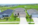 Aerial view of the house showcasing the property's location and surrounding neighborhood at 5345 Tuscany Ln, Davenport, FL 33897