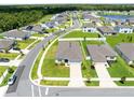 Residential neighborhood featuring well-maintained homes, green spaces, and a serene pond at 200 Garnet Ave, Kissimmee, FL 34758