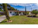 Inviting single-story home with well-maintained lawn, mature landscaping, and charming curb appeal at 1105 Arrowsmith Ave, Orlando, FL 32809