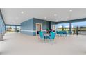 Community area with seating under a covered pavilion at 1347 Scarlett Sage Ln, Sanford, FL 32773