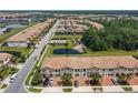 Expansive aerial view showcasing the neighborhood, community amenities, and surrounding green spaces at 8911 Geneve Ct, Kissimmee, FL 34747