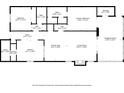 Detailed floor plan showcasing the layout and dimensions of the home at 563 Belltower Ave # 240, Deltona, FL 32725