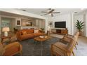 Bright and airy living room features modern decor, stylish furnishings, and an open floor plan at 1309 W Yale St, Orlando, FL 32804