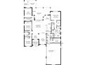 Detailed floor plan showcasing the home's layout, including the great room, owner's suite, and guest bedrooms at 9517 San Fernando Ct, Howey In The Hills, FL 34737