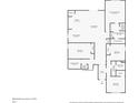 Layout showcasing the home's spacious arrangement of the kitchen, living room, bedrooms, bathrooms and other rooms at 3964 Mayhill Loop, Eustis, FL 32736