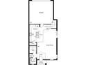 Open concept first floor featuring kitchen with island, pantry, laundry, powder room, and a large Great Room at 9644 Westside Hills Dr, Davenport, FL 33896