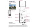 Bellamy first floor plan showcases a two-car garage, great room, kitchen, flex room, and covered lanai at 2531 Long Pine Ave, Apopka, FL 32712